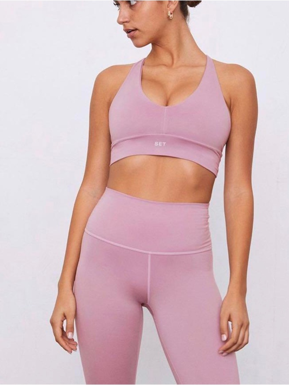 Set Active Luxeform in discontinued color “Crush” Athletic Set Like New - Picture 2 of 5